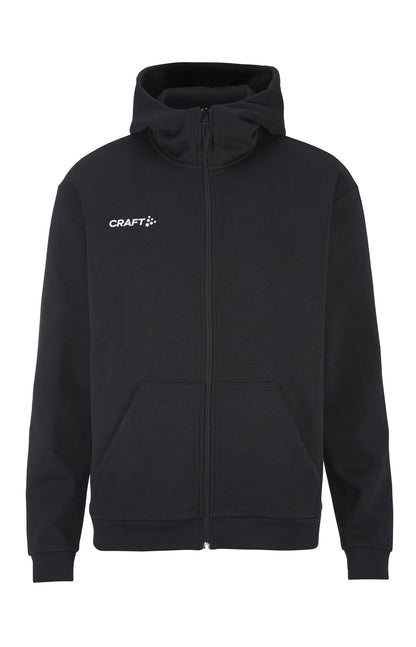 Men's Community 2.0 Logo FZ Hoodie - Black Craft Sportswear NA