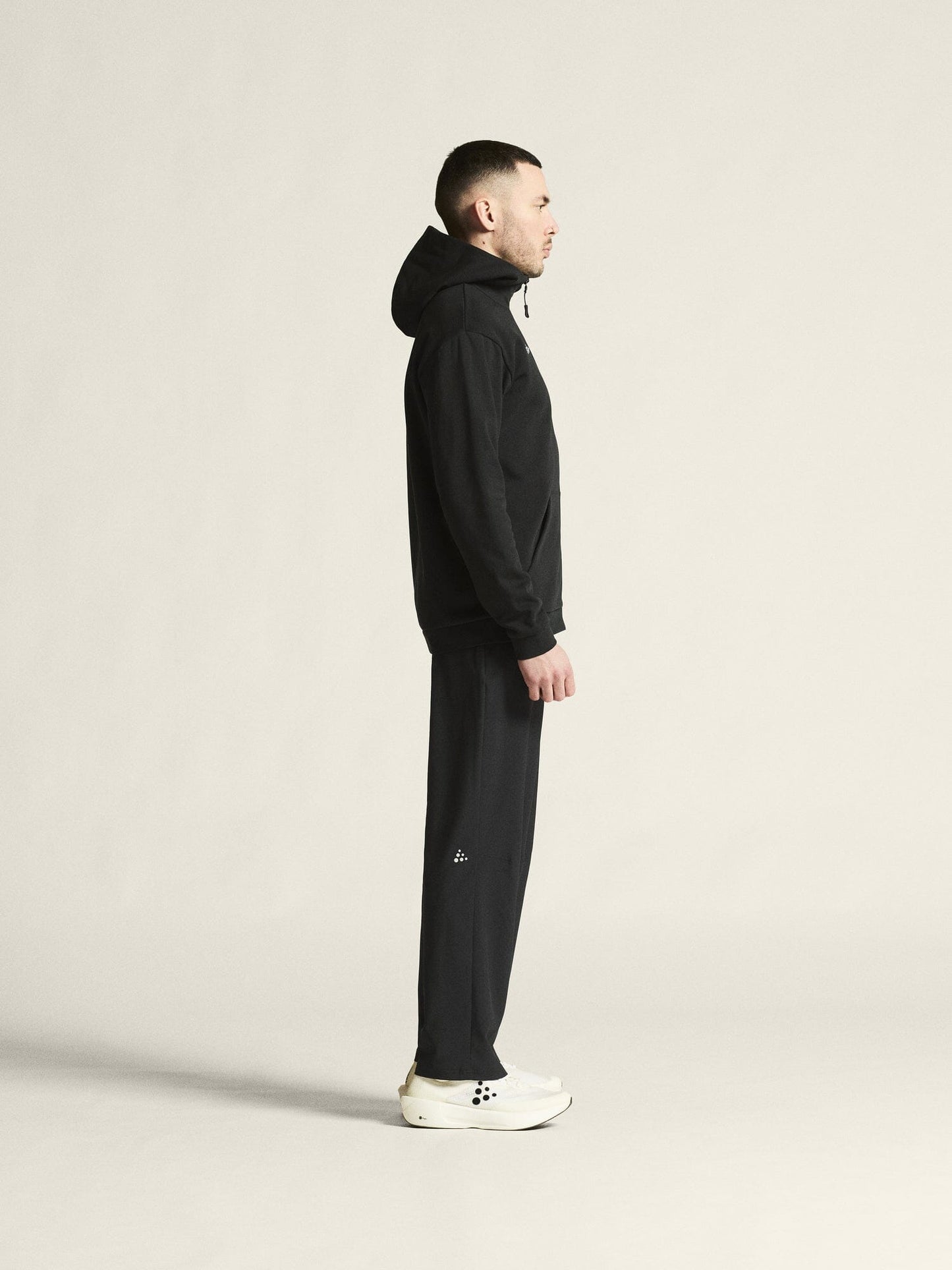 Men's Community 2.0 Logo FZ Hoodie - Black Craft Sportswear NA