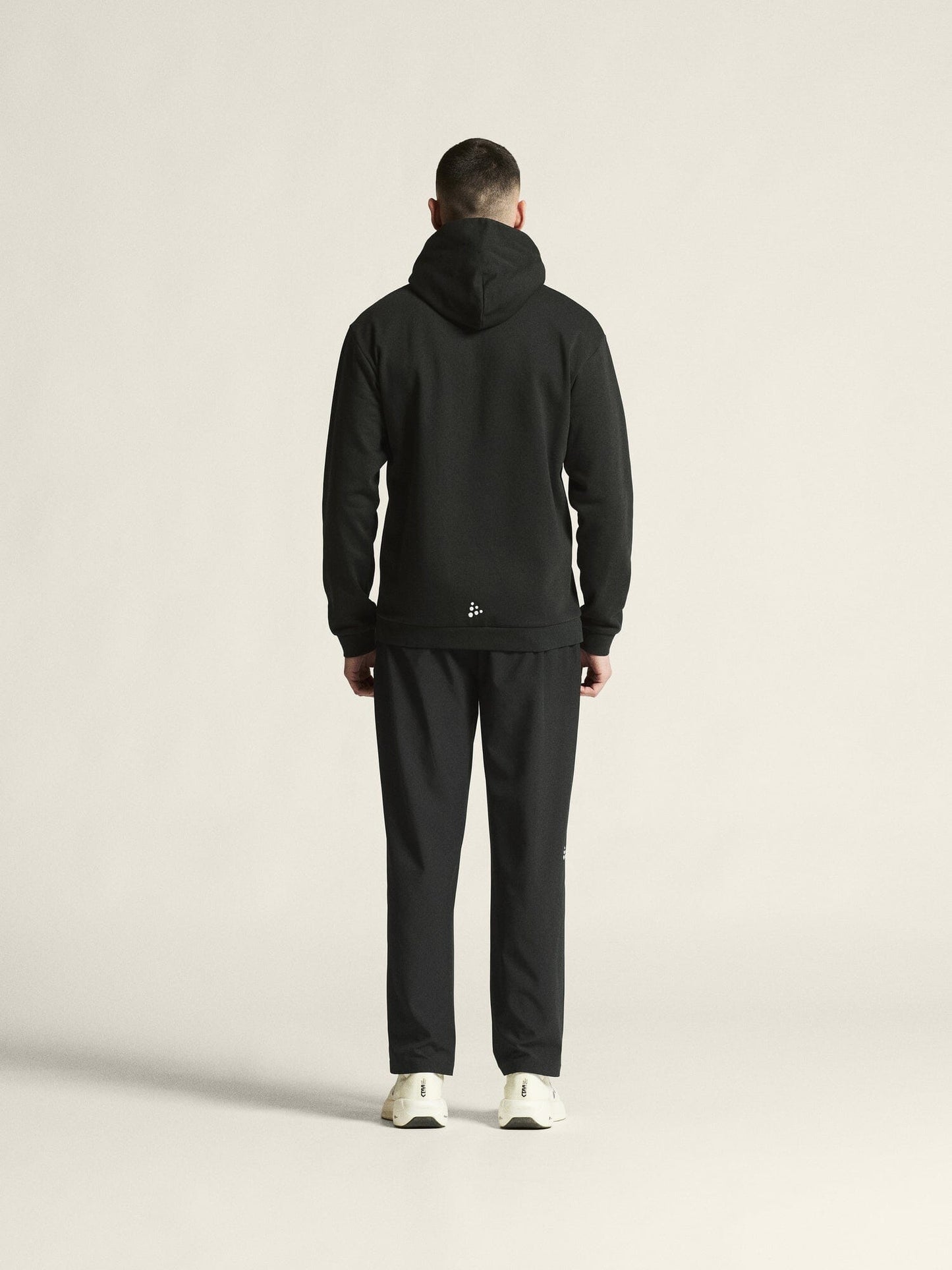 Men's Community 2.0 Logo FZ Hoodie - Black Craft Sportswear NA