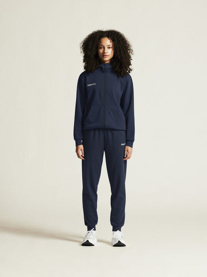 Women's Community 2.0 Logo FZ Hoodie - Navy Women's Midlayers and Hoodies Craft Sportswear NA
