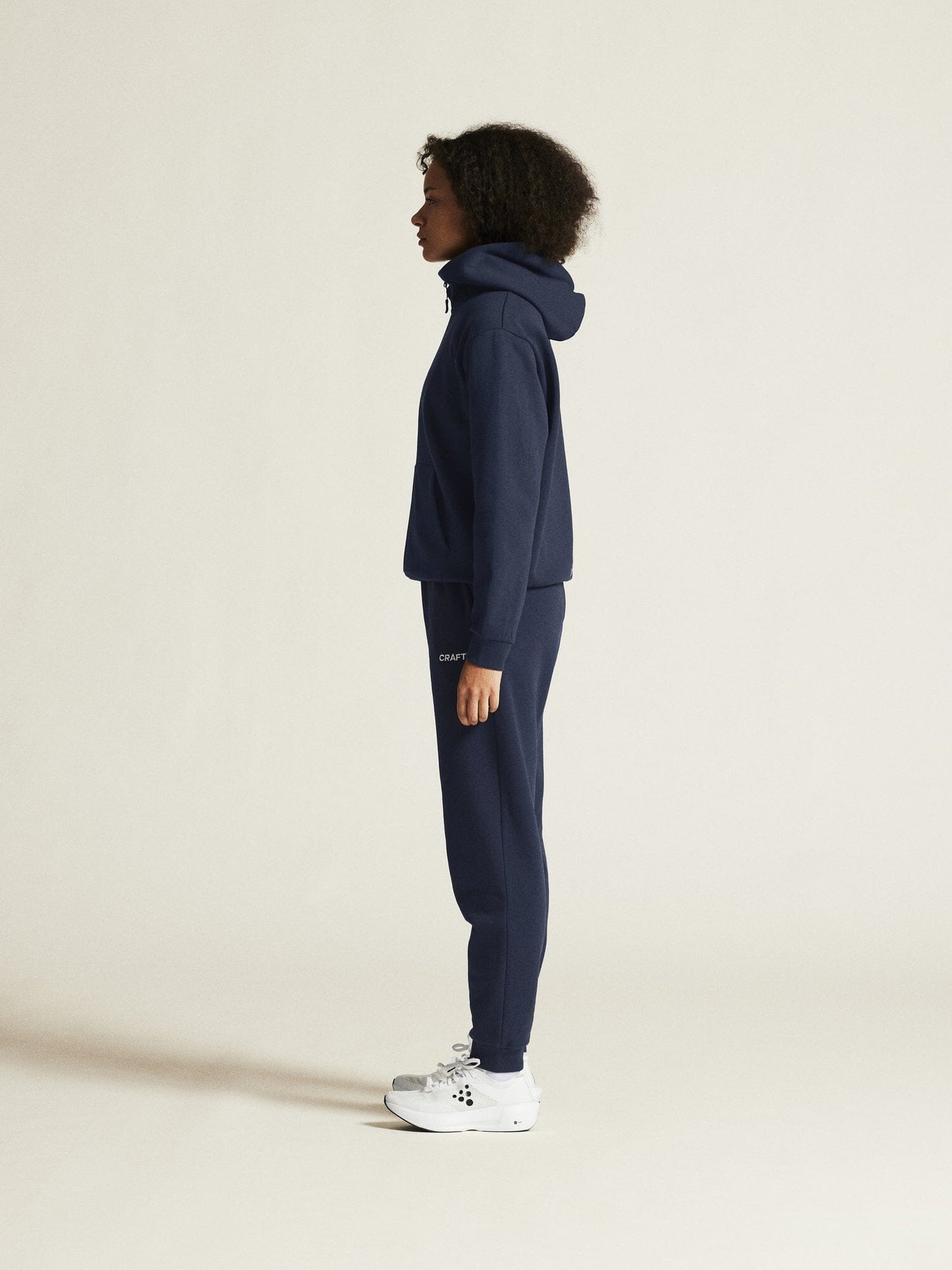 Women's Community 2.0 Logo FZ Hoodie - Navy Women's Midlayers and Hoodies Craft Sportswear NA