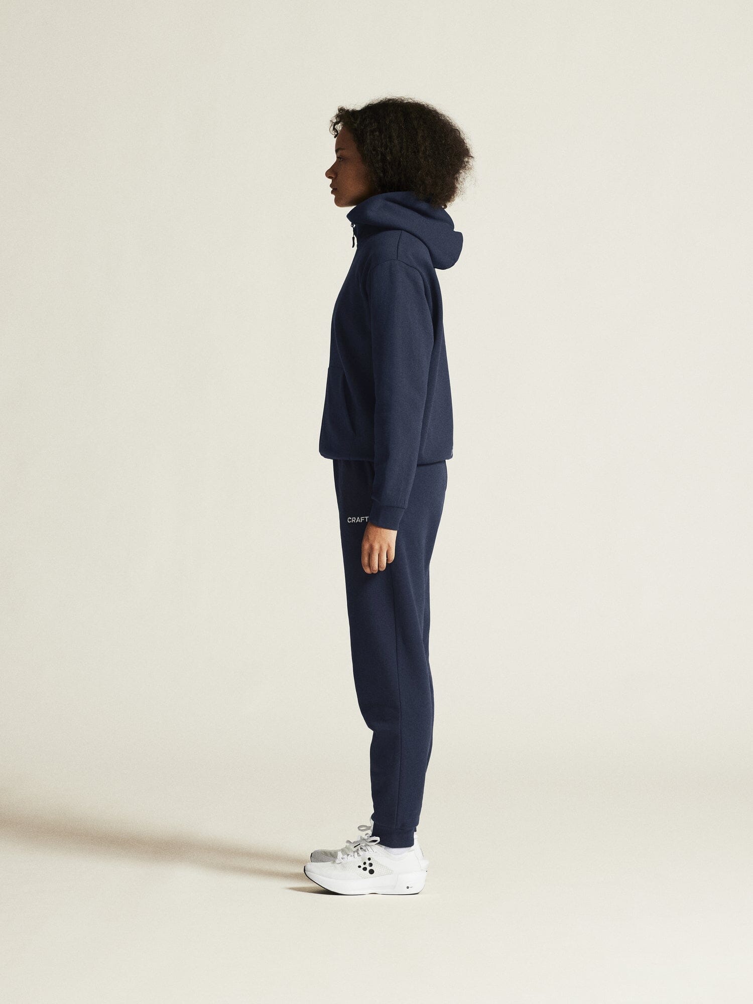 Women's Community 2.0 Logo FZ Hoodie - Navy Women's Midlayers and Hoodies Craft Sportswear NA