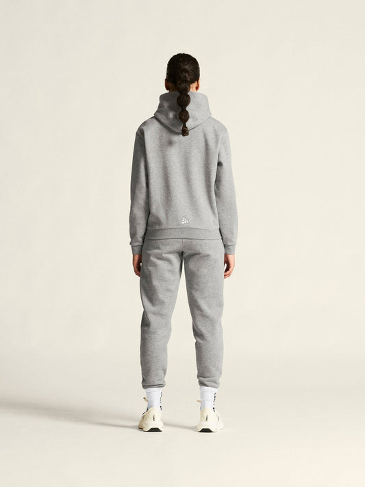 Women's Community 2.0 Logo FZ Hoodie - Grey Melange Women's Midlayers and Hoodies Craft Sportswear NA