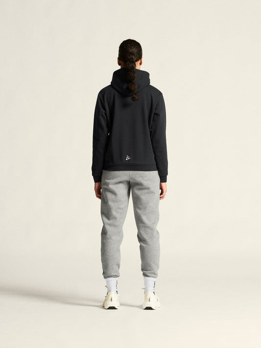 Women's Community 2.0 Logo FZ Hoodie - Black Women's Midlayers and Hoodies Craft Sportswear NA