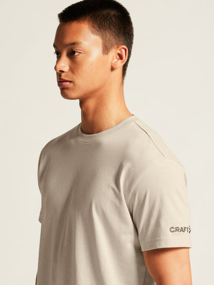 Men's Community 2.0 Tee - Plaster Men's Tops, T's, and Tanks Craft Sportswear NA