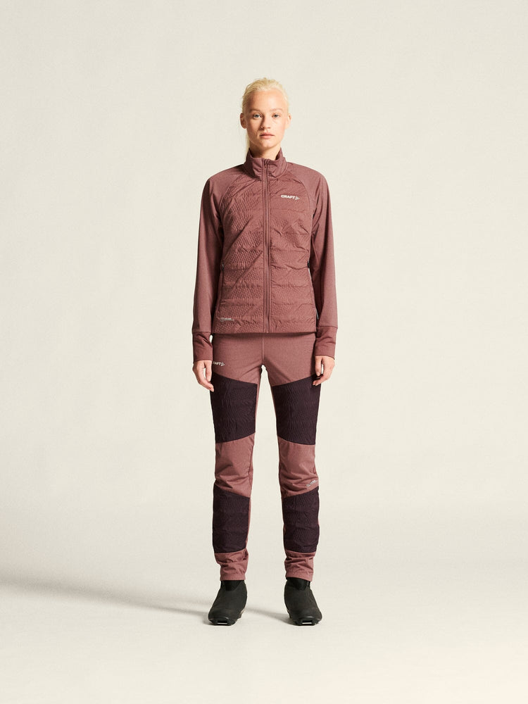 Women's ADV Nordic Training Speed Jacket 2 - Rose Brown Craft Sportswear NA