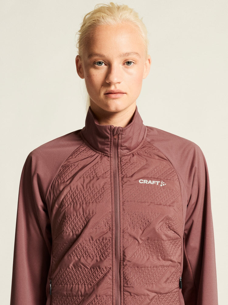 Women's ADV Nordic Training Speed Jacket 2 - Rose Brown Craft Sportswear NA