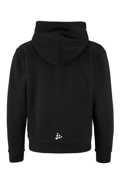Junior Community 2.0 Logo FZ Hoodie - Black Craft Sportswear NA
