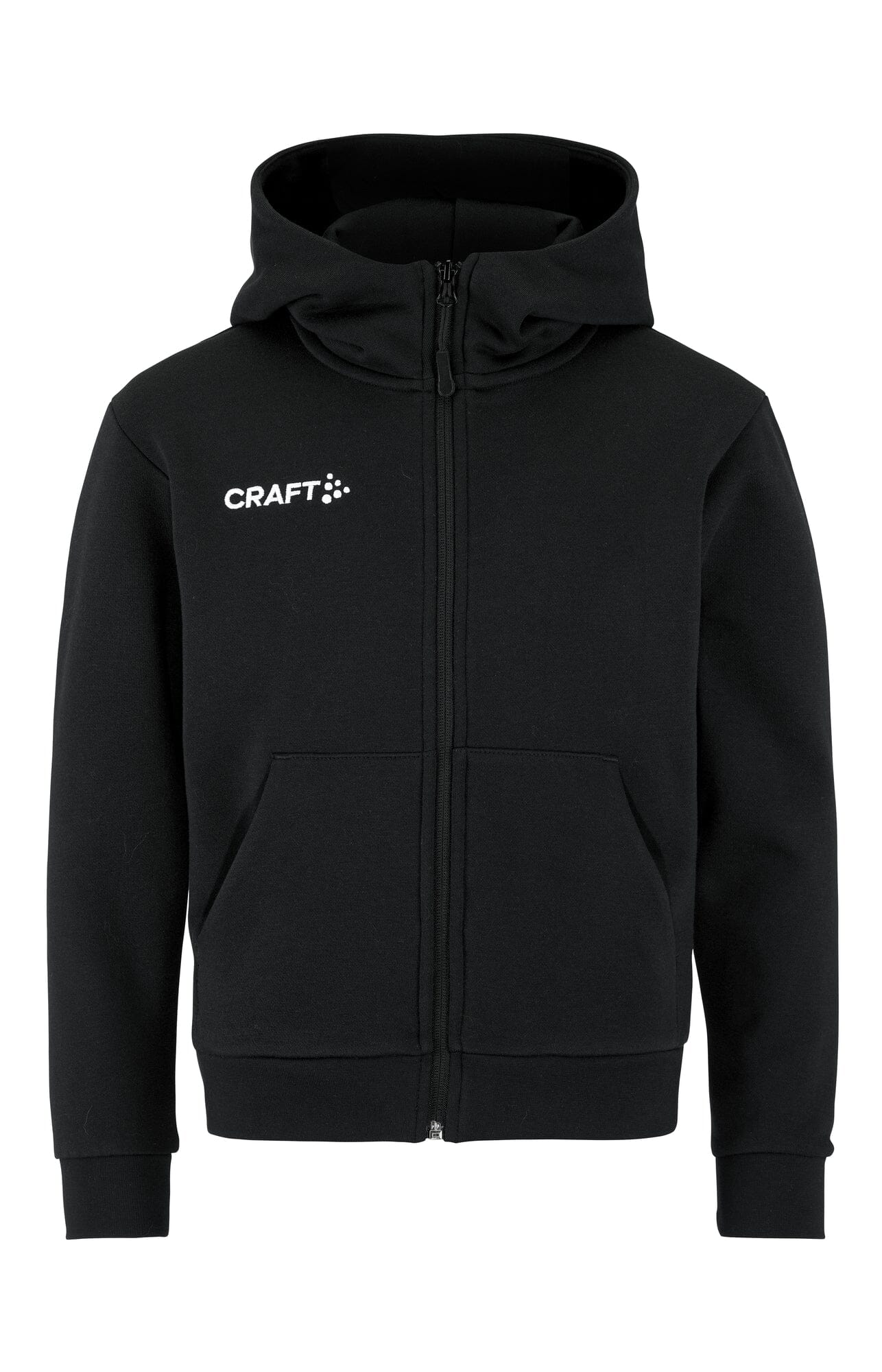Junior Community 2.0 Logo FZ Hoodie - Black Craft Sportswear NA