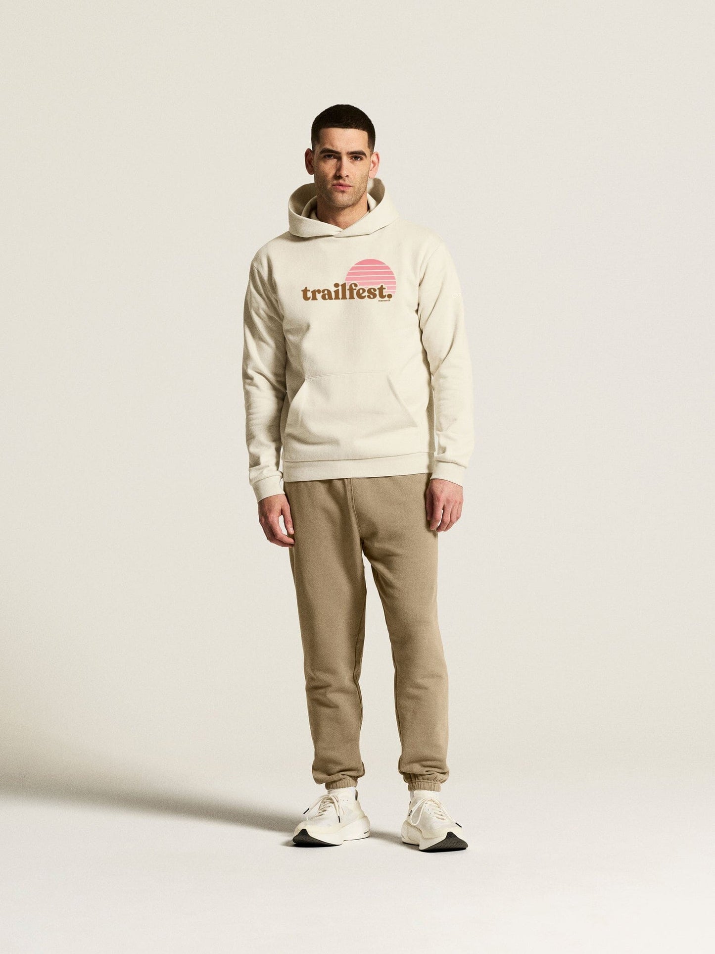 Men's Mammoth Trailfest Community Hoodie 2.0 - Tofu - Trailfest Craft Sportswear NA