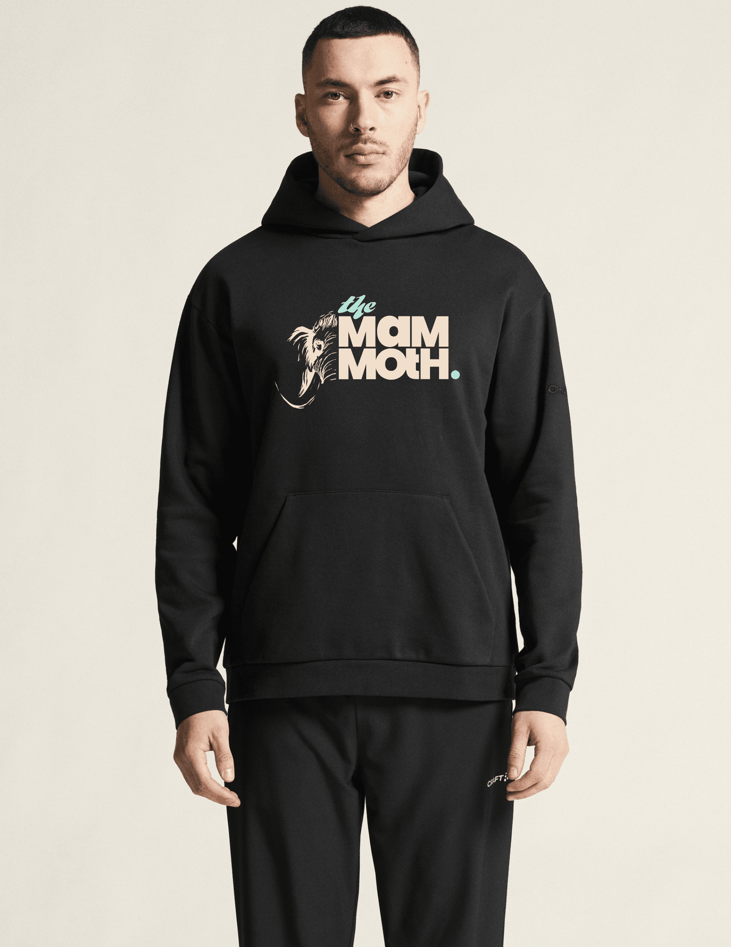 Men's Mammoth Trailfest Community Hoodie 2.0 - Black - Mammoth Craft Sportswear NA