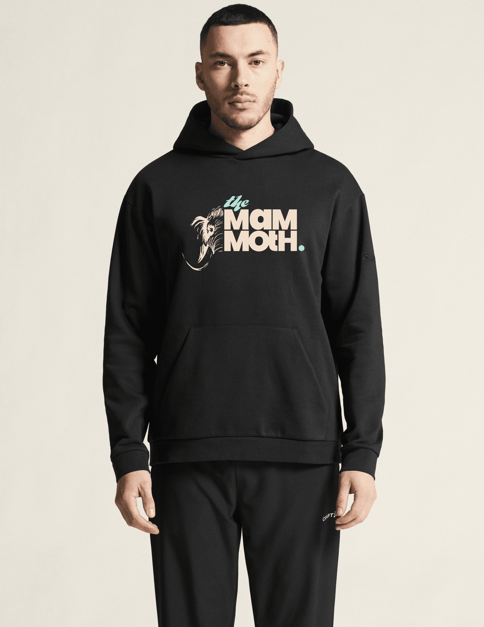 Men's Mammoth Trailfest Community Hoodie 2.0 - Black - Mammoth Craft Sportswear NA