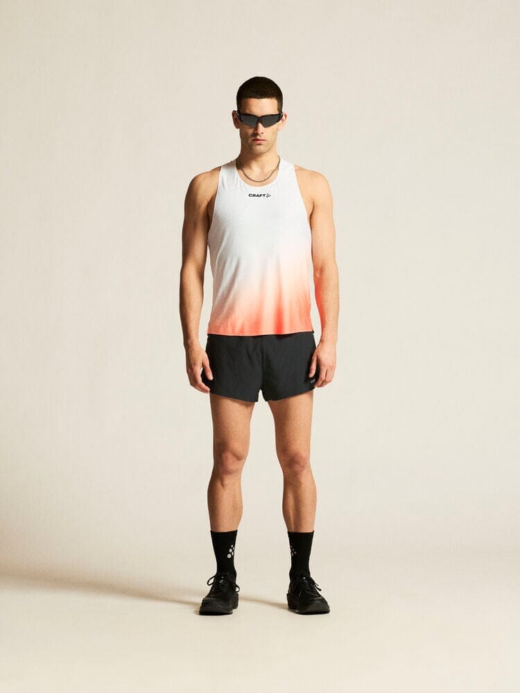 Men's Race Day Singlet - WHITE/MULTI Craft Sportswear NA