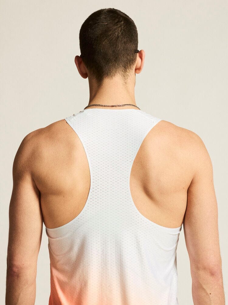 Men's Race Day Singlet - WHITE/MULTI Craft Sportswear NA