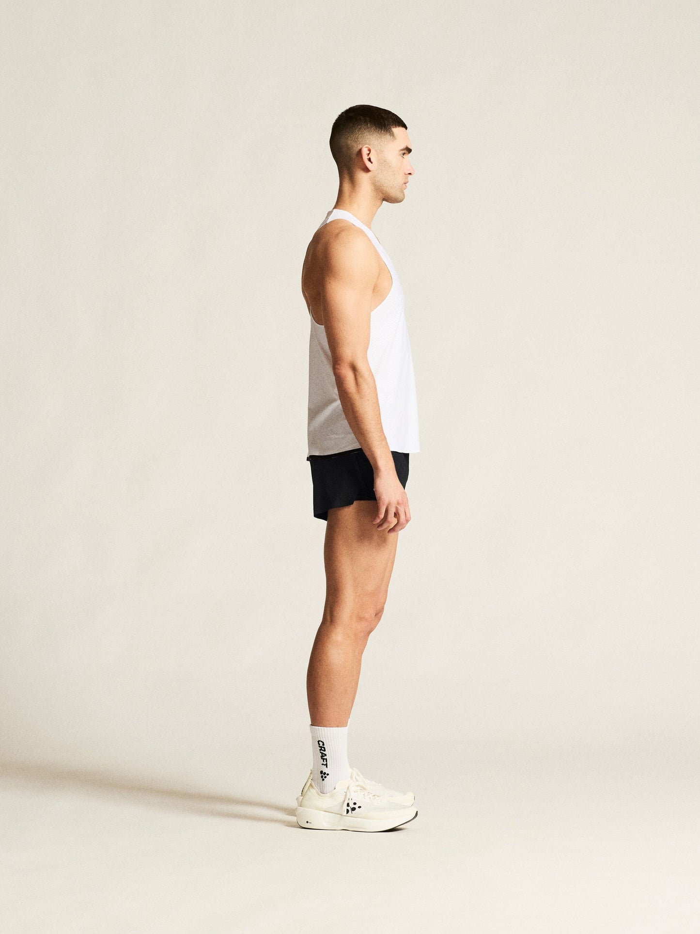 Men's Race Day Split Shorts - Black Men's Shorts Craft Sportswear NA