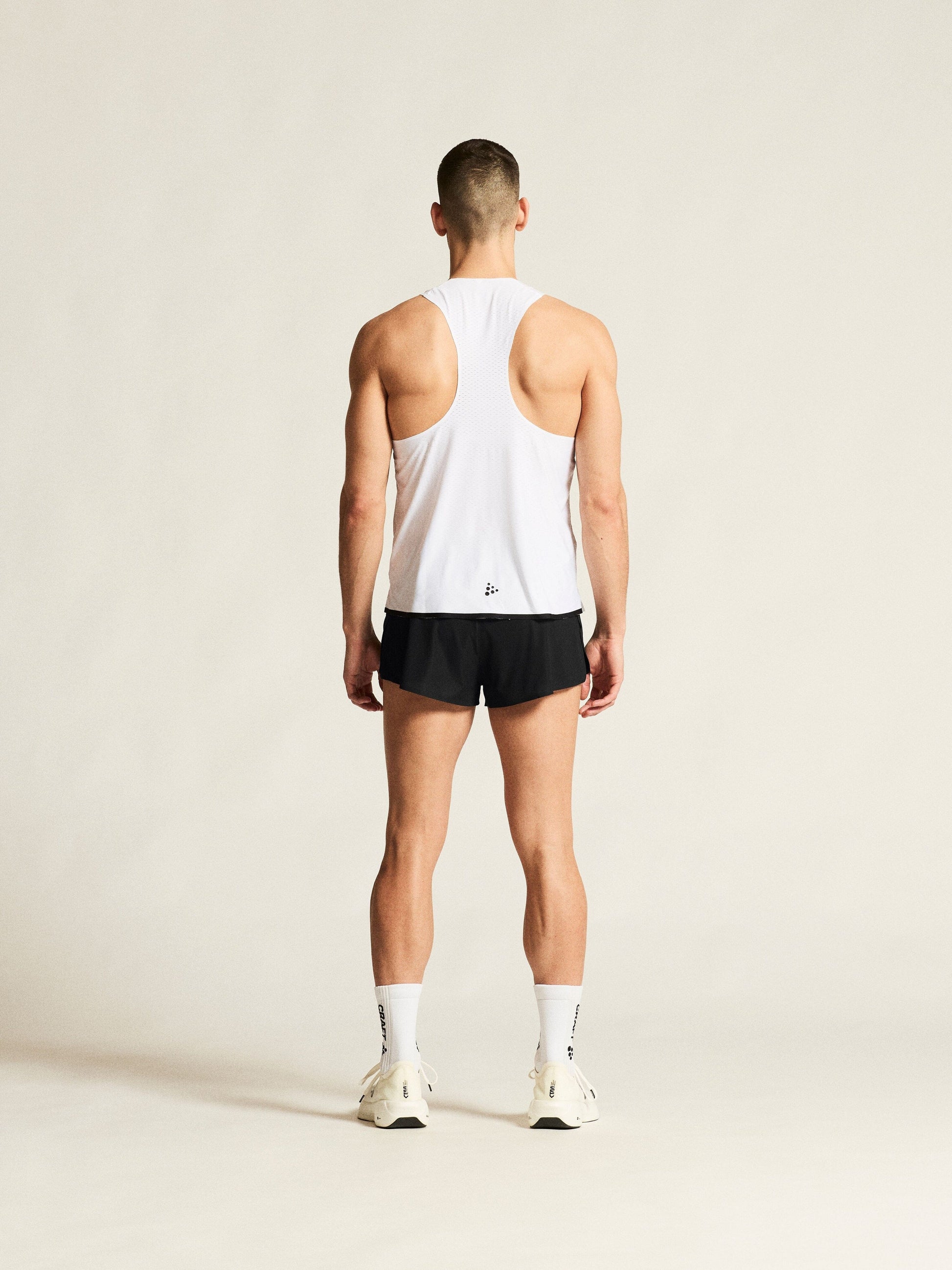 Men's Race Day Split Shorts - Black Men's Shorts Craft Sportswear NA