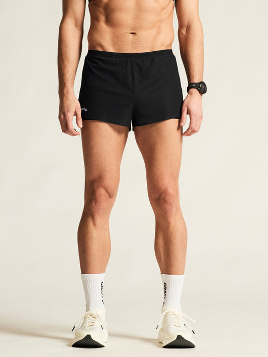 Men's Race Day Split Shorts - Black Men's Shorts Craft Sportswear NA