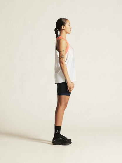 Women's Race Day Singlet - WHITE/MULTI Craft Sportswear NA