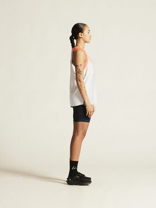 Women's Race Day Singlet - WHITE/MULTI Craft Sportswear NA