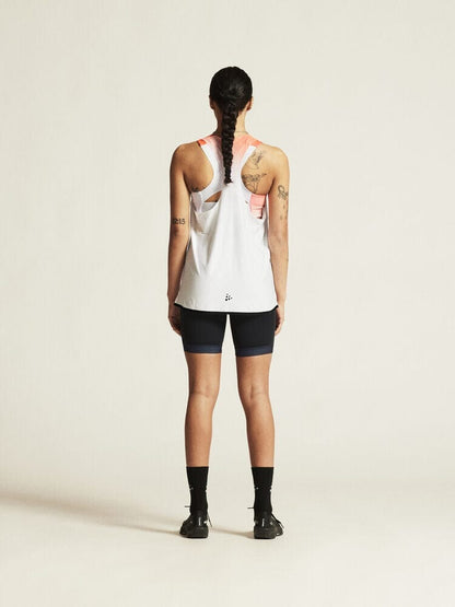 Women's Race Day Singlet - WHITE/MULTI Craft Sportswear NA