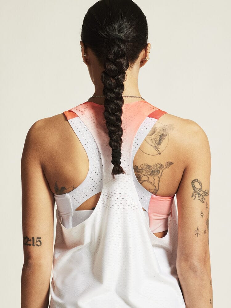 Women's Race Day Singlet - WHITE/MULTI Craft Sportswear NA