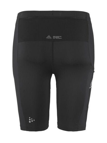 Men's Pro Trail Short Tights 2 - Black Craft Sportswear NA