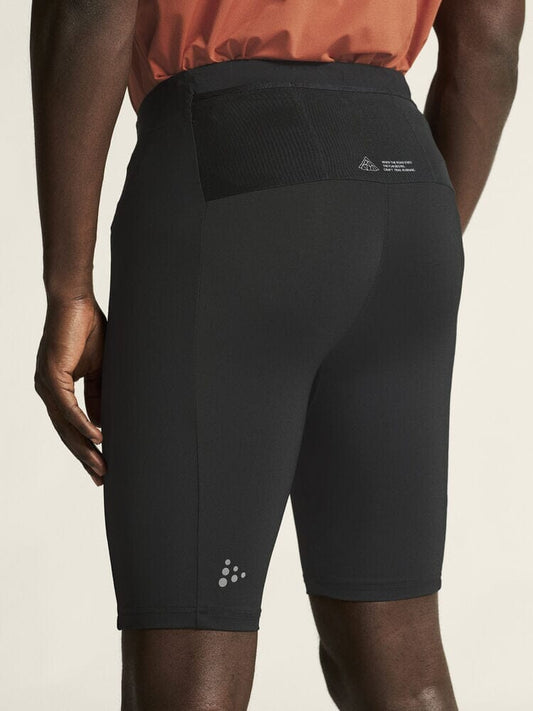 Men's Pro Trail Short Tights 2 - Black Craft Sportswear NA