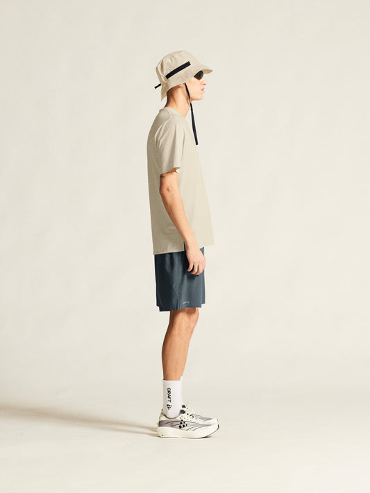 Men's Pro Trail Short Sleeve Tee 2 - Plaster Men's Tops, T's, and Tanks Craft Sportswear NA