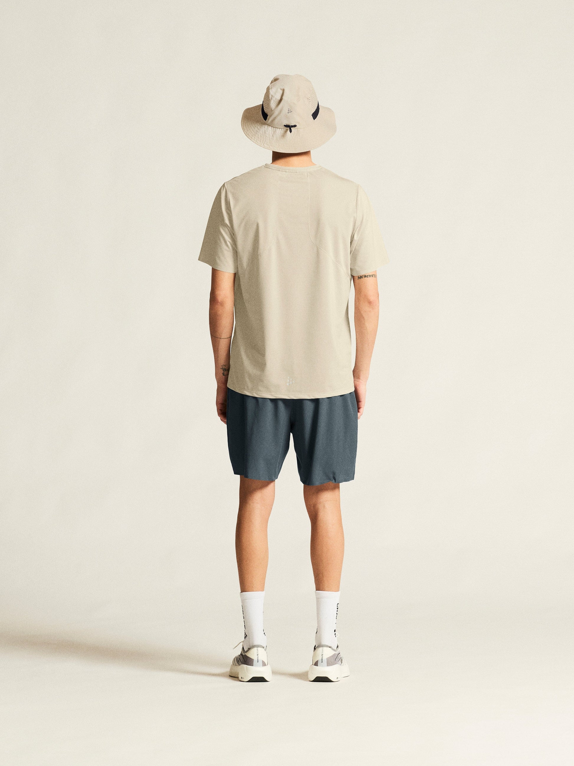 Men's Pro Trail Short Sleeve Tee 2 - Plaster Men's Tops, T's, and Tanks Craft Sportswear NA