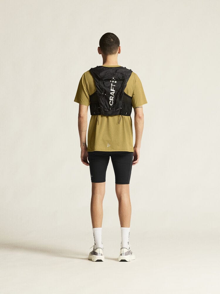 Men's Pro Trail Short Sleeve Tee 2 - Khaki Craft Sportswear NA