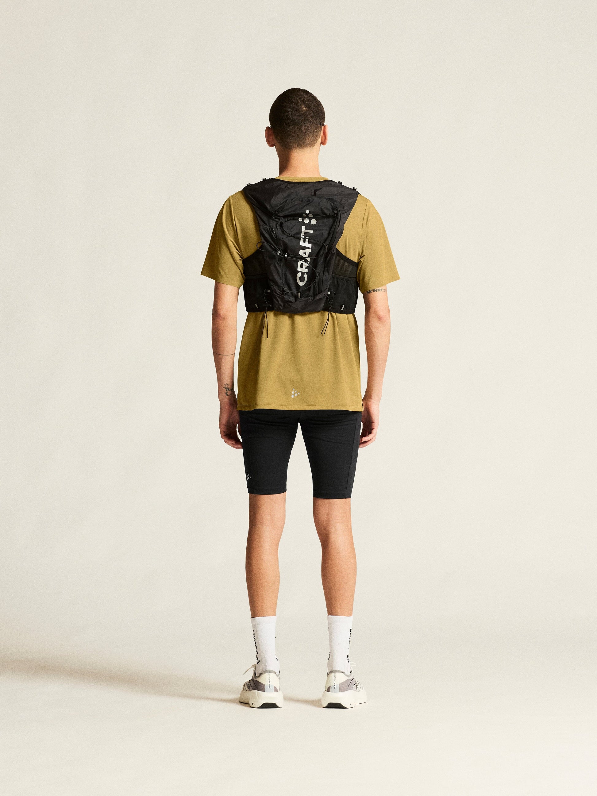 Men's Pro Trail Short Sleeve Tee 2 - Khaki Men's Tops, T's, and Tanks Craft Sportswear NA