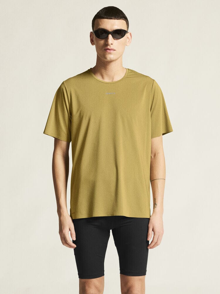 Men's Pro Trail Short Sleeve Tee 2 - Khaki Craft Sportswear NA