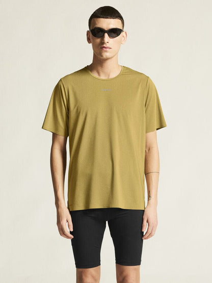 Men's Pro Trail Short Sleeve Tee 2 - Khaki Craft Sportswear NA