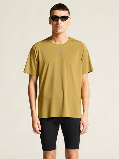 Men's Pro Trail Short Sleeve Tee 2 - Khaki Men's Tops, T's, and Tanks Craft Sportswear NA