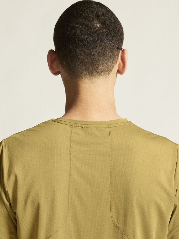 Men's Pro Trail Short Sleeve Tee 2 - Khaki Craft Sportswear NA