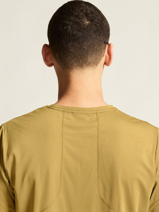 Men's Pro Trail Short Sleeve Tee 2 - Khaki