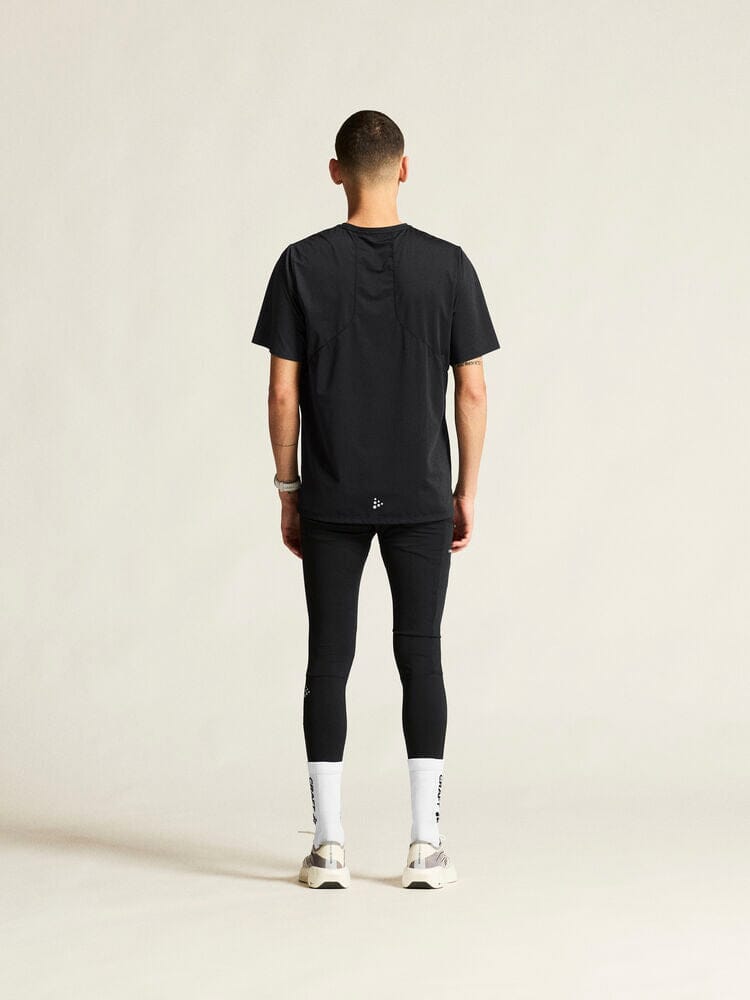 Men's Pro Trail Short Sleeve Tee 2 - Black Craft Sportswear NA