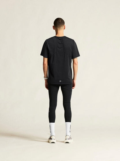 Men's Pro Trail Short Sleeve Tee 2 - Black Craft Sportswear NA