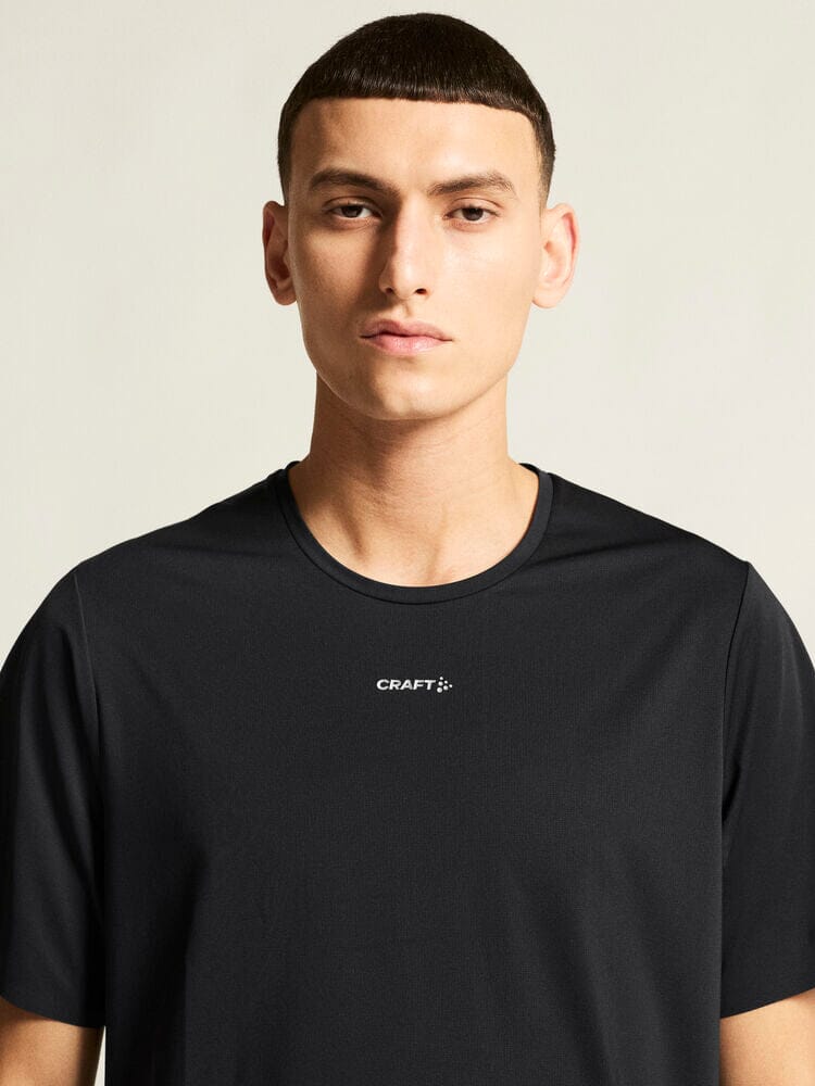 Men's Pro Trail Short Sleeve Tee 2 - Black Craft Sportswear NA