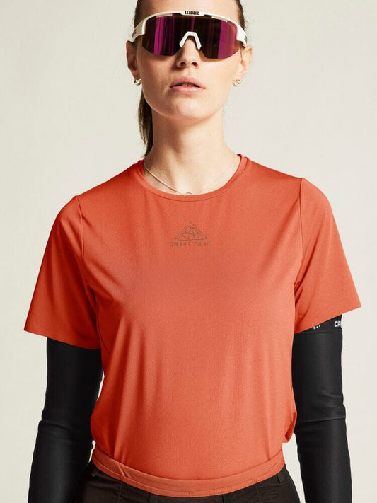 Women's Pro Trail Short Sleeve Tee 2 - SEQUOIA Craft Sportswear NA