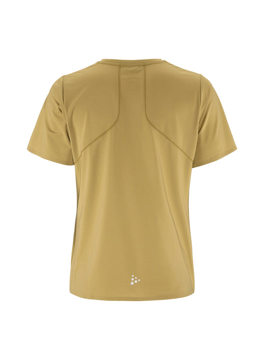 Women's Pro Trail Short Sleeve Tee 2 - Khaki Women's Tops, T's, and Tanks Craft Sportswear NA