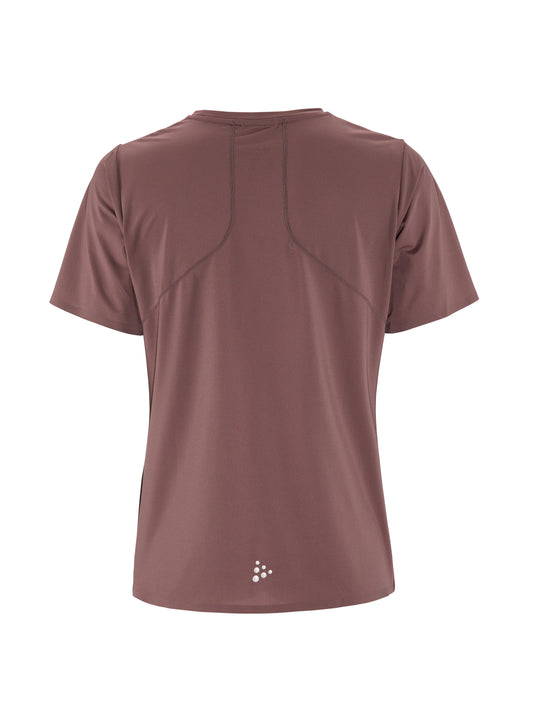 Women's Pro Trail Short Sleeve Tee 2 - Flint Women's Tops, T's, and Tanks Craft Sportswear NA
