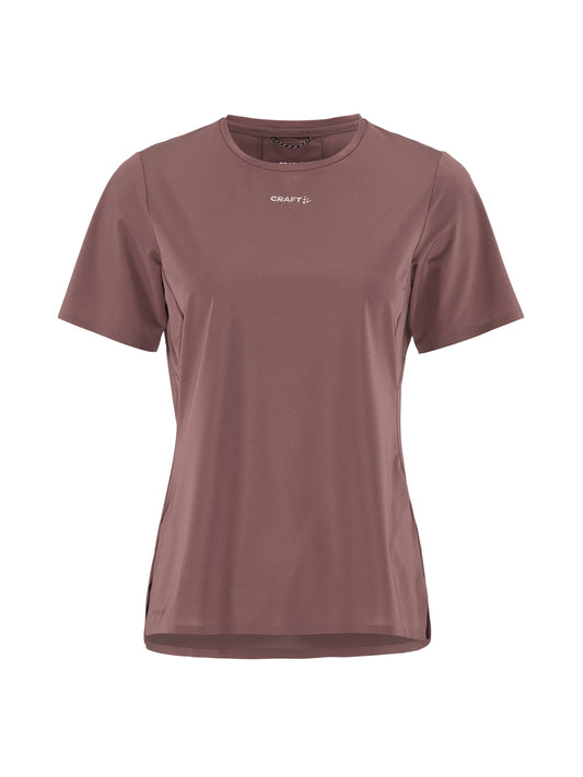 Women's Pro Trail Short Sleeve Tee 2 - Flint Women's Tops, T's, and Tanks Craft Sportswear NA