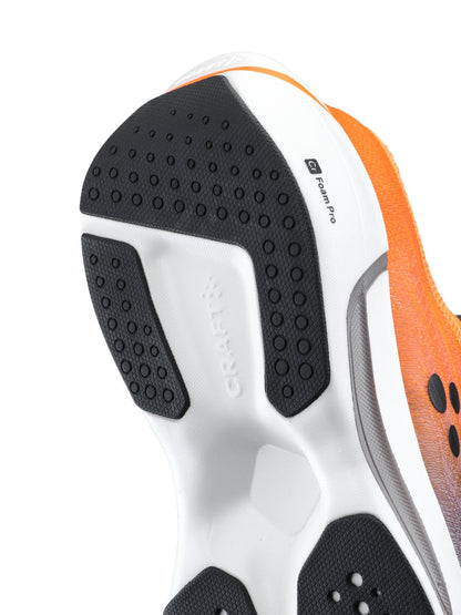 Men's Nordlite Tempo Running Shoe - Orange/Grey Footwear Craft Sportswear NA