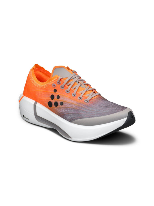Men's Nordlite Tempo Running Shoe - Orange/Grey Footwear Craft Sportswear NA