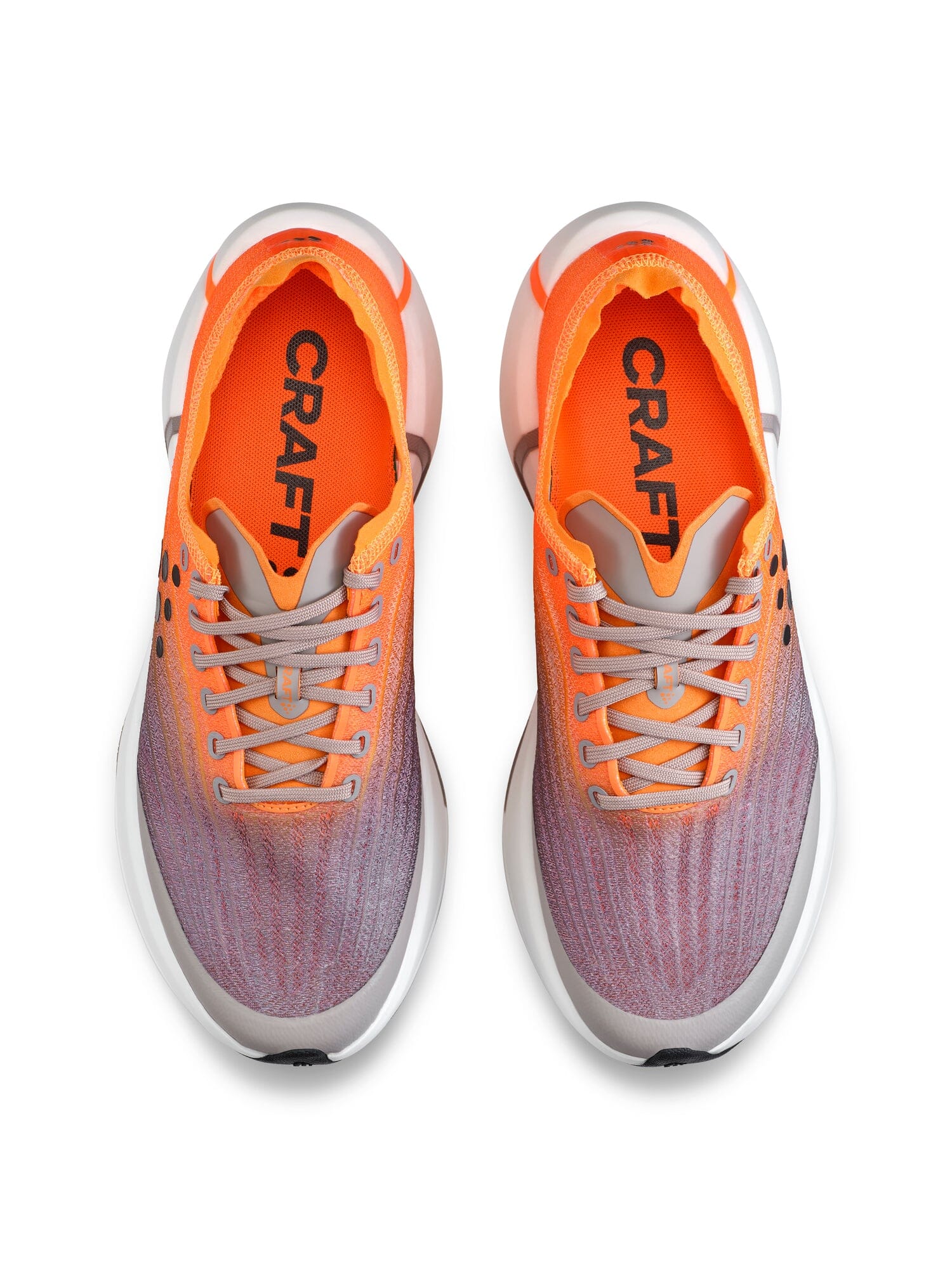 Men's Nordlite Tempo Running Shoe - Orange/Grey Footwear Craft Sportswear NA