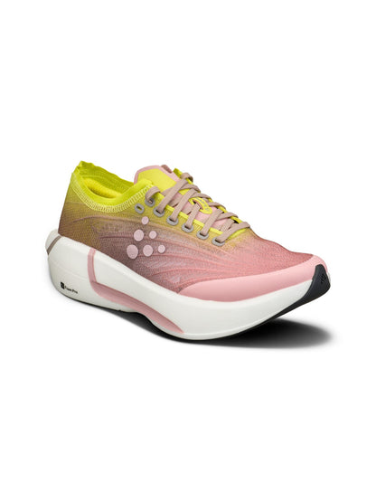 Women's Nordlite Tempo Running Shoe - Pear/Contrast Pink Footwear Craft Sportswear NA
