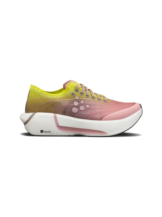 Women's Nordlite Tempo Running Shoe - Pear/Contrast Pink Footwear Craft Sportswear NA