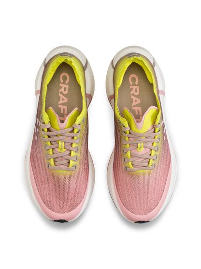 Women's Nordlite Tempo Running Shoe - Pear/Contrast Pink Footwear Craft Sportswear NA