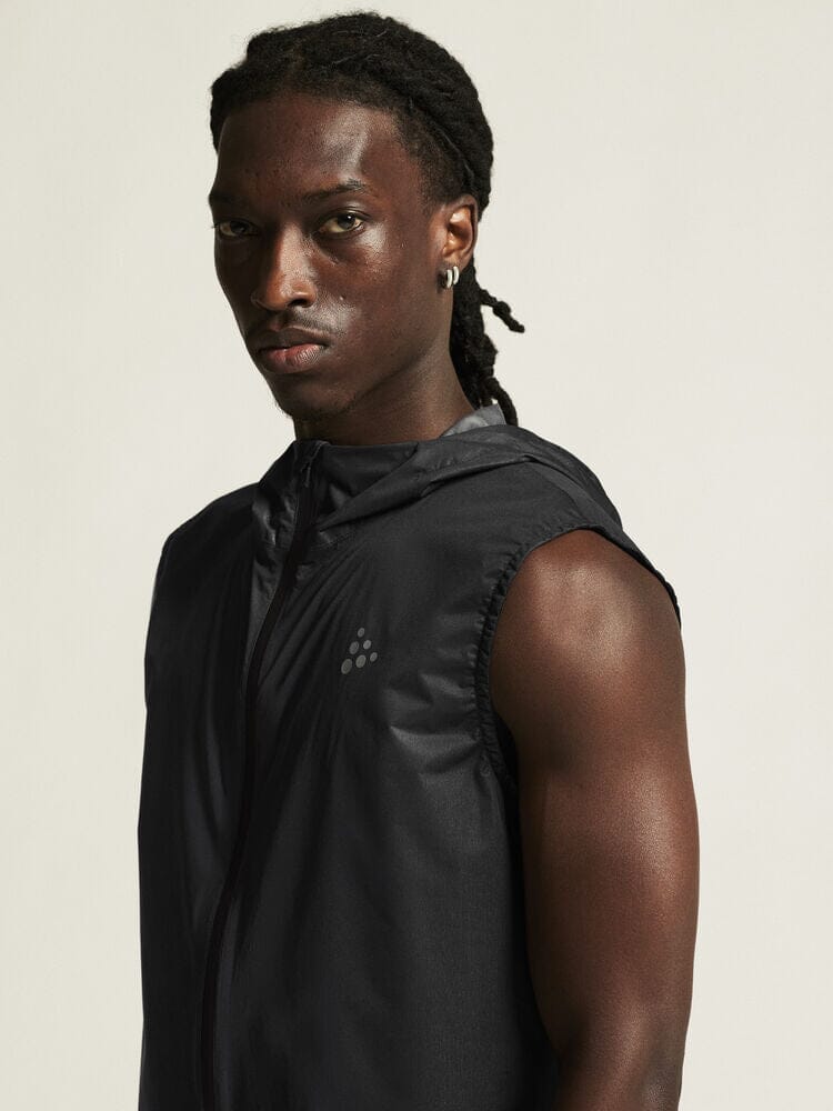 Men's Pro Hydro Lightweight Vest - Black Craft Sportswear NA